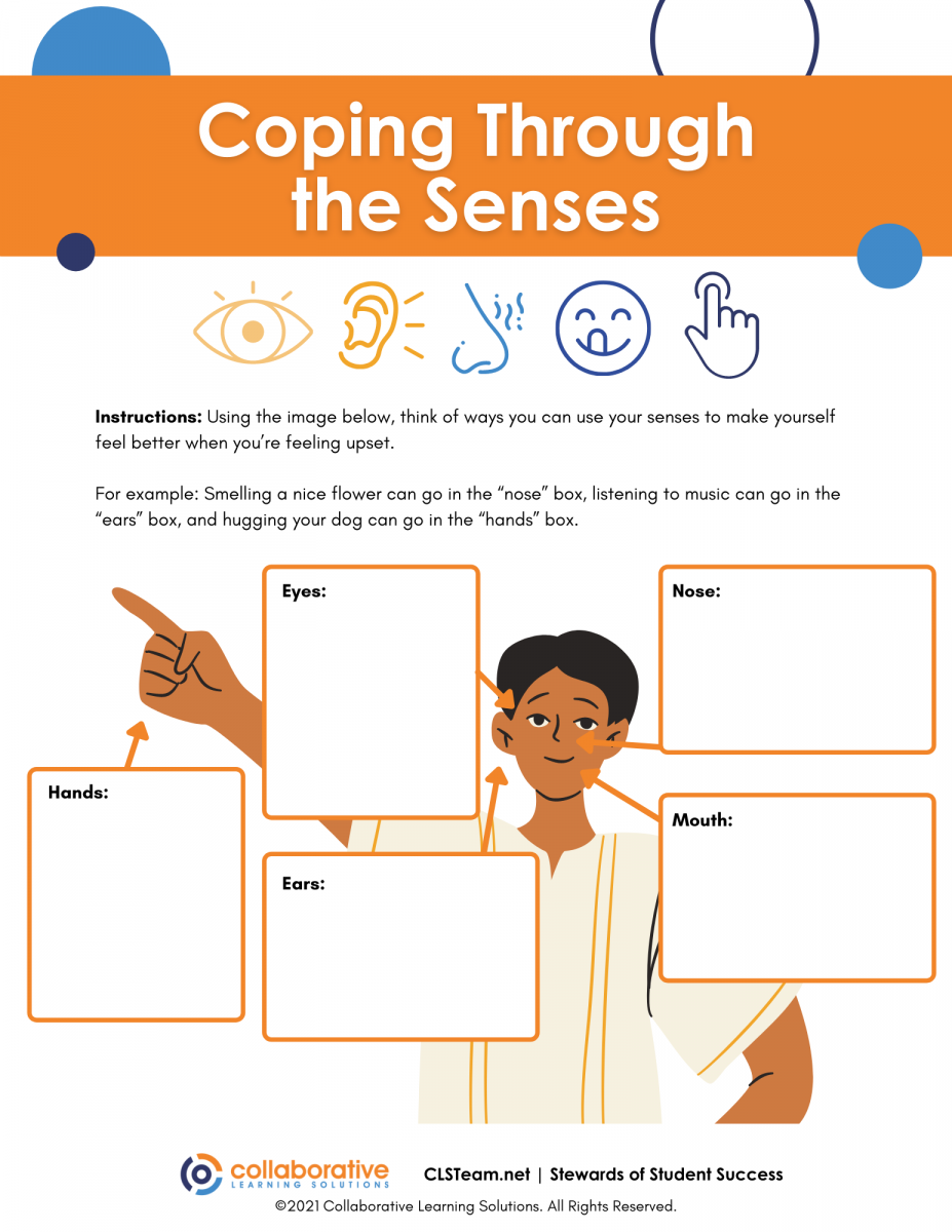 SEL Lesson - Responsible Decision-Making - Coping Through the Senses